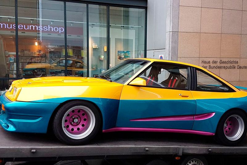 Der wohl berühmteste Manta Deutschlands ist in Bonn im Haus der Geschichte gelandet. (Haus der Geschichte / Jennifer Zumbusch)