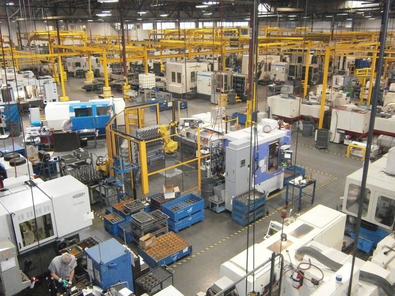 Impressionen aus dem Unternehmen Haas Automation in Oxnard, Californien, USA. (Bild: Königsreuther)