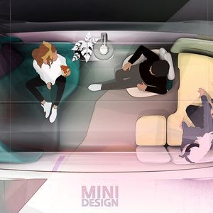 Der Urbanaut ist ein Wohnzimmer mit Fahrfunktion.(Bild:  Mini)