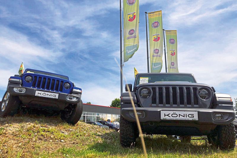 Mit dem Werkstatt-Service für Jeep-Modelle hatte sich das Avantos Automobile in Erfurt einen guten Namen gemacht. Das soll fortgeführt werden. (Bild: Autohaus König)