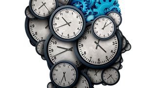 Der Mensch verfügt über eine innere Uhr, die es ermöglicht, Zeiträume unbewusst wahrzunehmen und abzuschätzen. (©freshidea - stock.adobe.com)