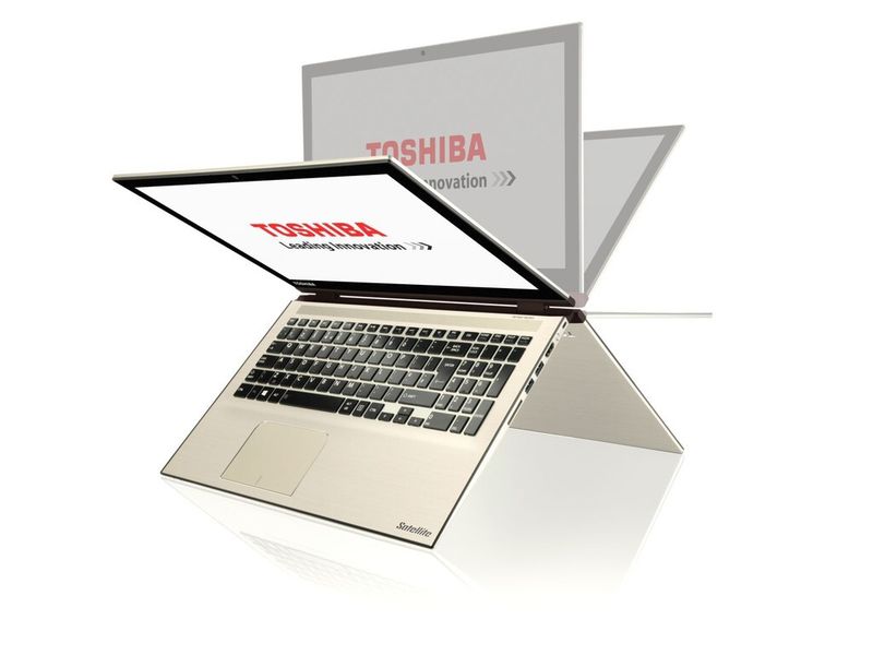Das IPS-Panel kann beim Satellite Radius um 360 Grad geschenkt werden. (Toshiba)