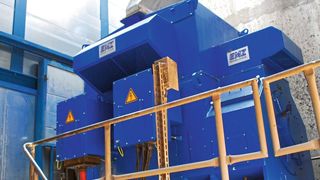 Der von EMZ speziell angepasste Schreddermotor liefert eine Leistung von knapp 3000 kW. (Sienk)