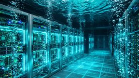 Eine zentrale Frage beim Konzept des Unterwasser-Rechenzentrum war es, wie sich die Serverschränke in abgeriegelten Kammern auf dem Meeresgrund kühlen lassen. (Symbolbild) (Bild: © moneymoney – stock.adobe.com / KI-generiert)