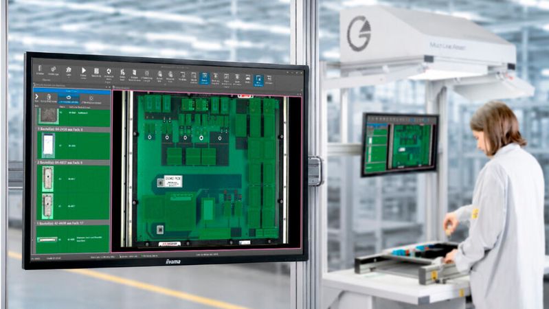 Göpel hat das Werkerassistenzssystem Multi Line Assist um Funktionen erweitert.(Bild:  Göpel Electronic)
