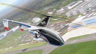 So könnte der Tragschrauber aussehen, an dem aktuell das DLR forscht und entwickelt. (Bild: DLR)