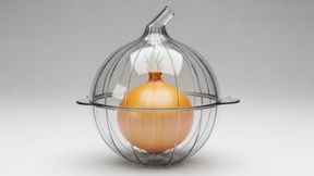 Das Ziebelschalen-Prinzip basiert auf der Annahme, dass jede einzelne Sicherheitsmaßnahme, die in ein Rechenzentrum eingebaut wird, im Endeffekt überwunden werden kann.  (Bild: © Alleuy - stock.adobe.com / KI-generiert)