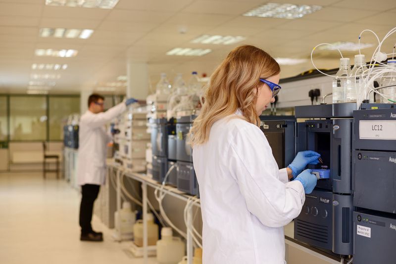 Quay Pharma is able to check the presence of claimed ingredients, identify unnamed substances in the formula. (Quay Pharma)