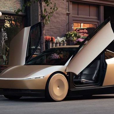Tesla will im Cybercab einen E-Motor ohne Seltene Erden einsetzen. (Bild: Tesla)