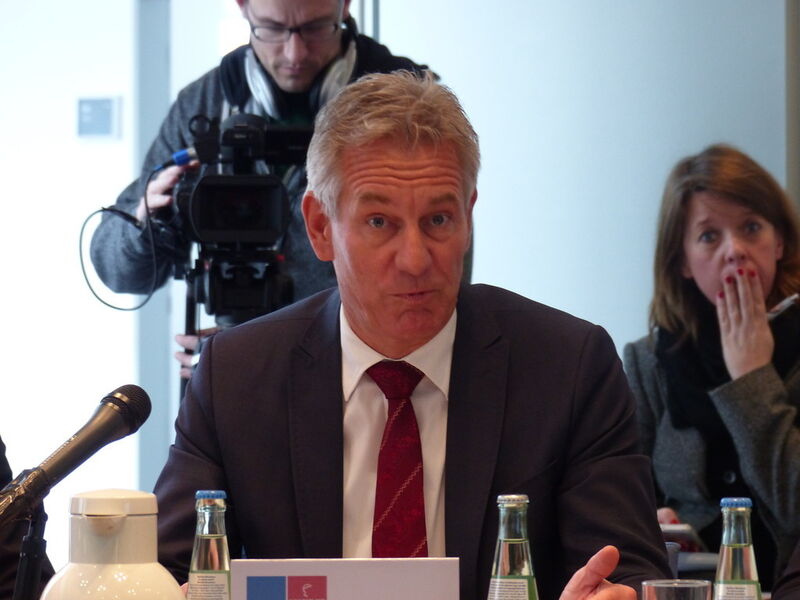 Begeistert vom Thema Industrie 4.0: Dr. Eberhard Veit, Vorsitzender des Vorstandes der Festo AG: 