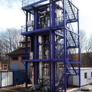 In einem vertikalen Dünnschichttrockner können Produkte schonend und emissionsfrei getrocknet werden.