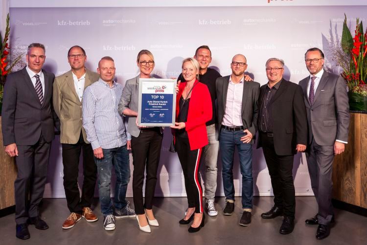 Auto-Dienst Kunick ist unter den Top Ten des Deutschen Werkstattpreises 2018.  (Bild: Stefan Bausewein)
