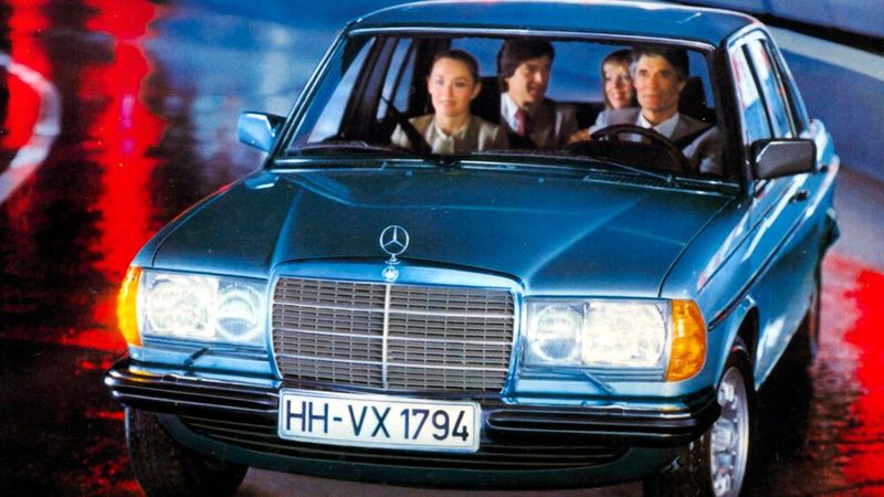 50 Jahre Mercedes 200 D bis 280 E (W123) – Millionseller mit dem Ruf fast unzerstörbarer Robustheit. (Bild: © Mercedes-Benz AG)