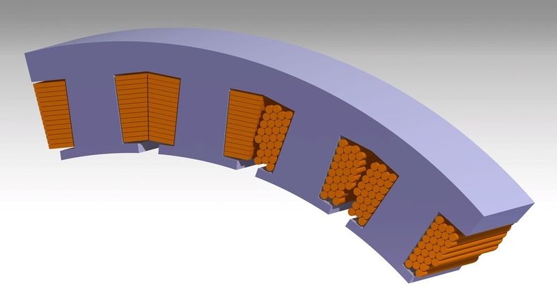Am Fraunhofer Ifam wurde  ein Verfahren zur gießtechnischen Herstellung von Spulen entwickelt, mit dem bedeutende Vorteile gegenüber allen bekannten Wickeltechniken erzielt werden. (Bild: Fraunhofer IFAM)