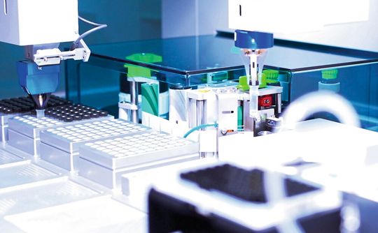 Die eindeutige Kennzeichnung von Tubes ist ein wichtiger Schritt in der automatisierten Laboranalytik. Die eindeutige Kennzeichnung von Tubes ist ein wichtiger Schritt in der automatisierten Laboranalytik.