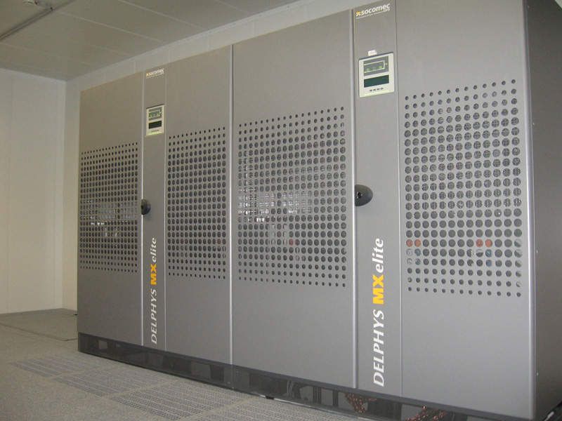 Bei der unterbrechungsfreien Stromversorgung kommen USV-Systeme von Sicon Socomec zum Einsatz. (Archiv: Vogel Business Media)