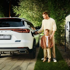 Der Tiggo 8 spricht als Siebensitzer vor allem größere Familien an.(Bild:  Chery)