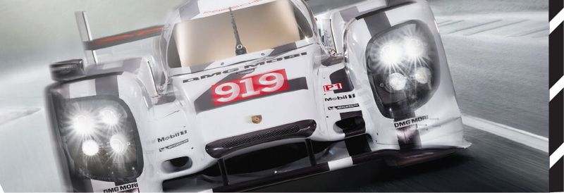 Porsche 919 aux armes de DMG Mori. (Image: Porsche, DMG Mori)