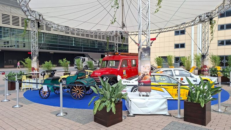 Und auch die Classic-Abteilung von Opel glänzte mit einem hübschen Auftritt. (Bild: Dominsky – VCG)
