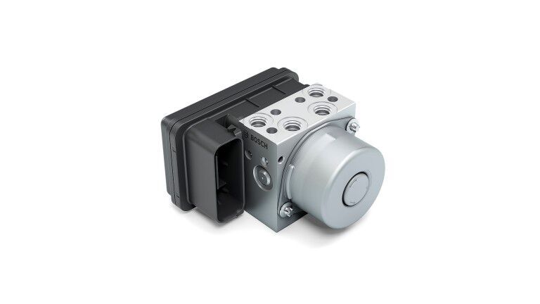 Das Motorrad-ABS der Serie 9, die speziell für Zweiräder konzepiert wurde.  (Bild: Bosch)