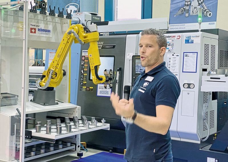 Automatisierungslösung mit dem Cellro Xcelerate X20. (Anne Richter, SMM)