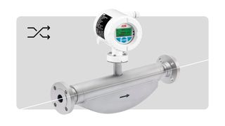 Medidor de caudal másico Coriolis Master con conectividad Ethernet-APL (Imagen:ABB)
