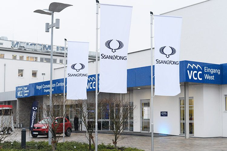 Die Jahresauftaktveranstaltung von Sssangyong für seine Partner fand wie schon im vergangenen Jahr im Würzburger Vogel Convention Center statt. (Vogel Business Media)