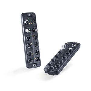 ifm hebt die IO-Link-Integration mit dem schwarzen IO-Link Master AL1602 auf ein neues Level.  (Bild:  ifm)