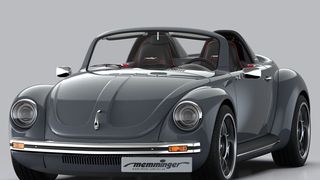 Der „New Beetle“ soll gerade mal 800 Kilogramm auf die Waage bringen. (Bild: Memminger)