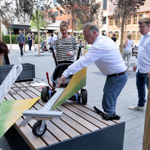 Beim Bau elektrisch angetriebener Seifenkisten konnten die Teilnehmer der Jahrestagung auch ihre eigene Teamfähigkeit unter Beweis stellen.(Bild:  Schmidt - VCG)