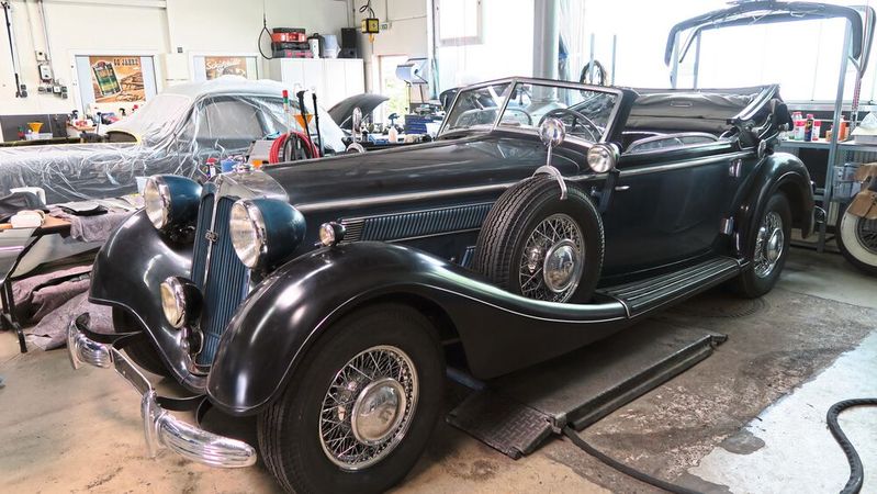 Wer bei der Aufbereitung historischer Lacke nicht weiß, was er tut, vernichtet historische und oft auch monetäre Werte.(Bild:  Peter Diehl)