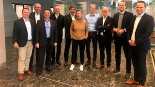 Das Aampact-Team 2022 besteht aus Marc Kuntzsch, Thomas Fischer, Jean-Francois Bouveyron, Jens Schüler, Philippe Colpron, Andrea Fischer, Manfred Baden, Rolf Sudmann, Karsten Schüßler-Bilstein und Dirk-Alexander Bäppler (v.l.n.r.). (Aampact)