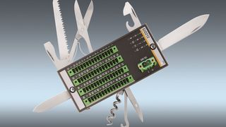 Mit dem GIO212 löst Bachmann ein Dilemma: Alle Kanäle des Moduls sind als analoge oder digitale Eingänge oder Ausgänge, als Zähler oder Eingang zur Temperatur- bzw. Widerstandsmessung konfigurierbar. (Bachmann)