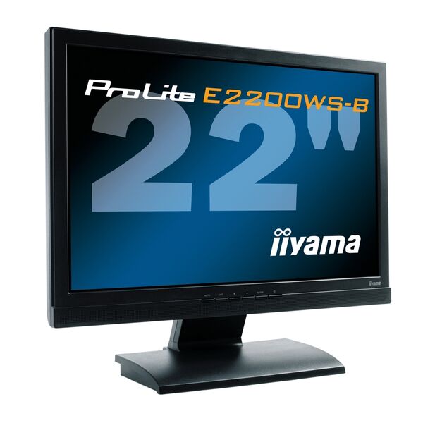 Der Prolite E2200WS beeindruckt durch 55 Zentimeter Bildschirmdiagonale (Archiv: Vogel Business Media)