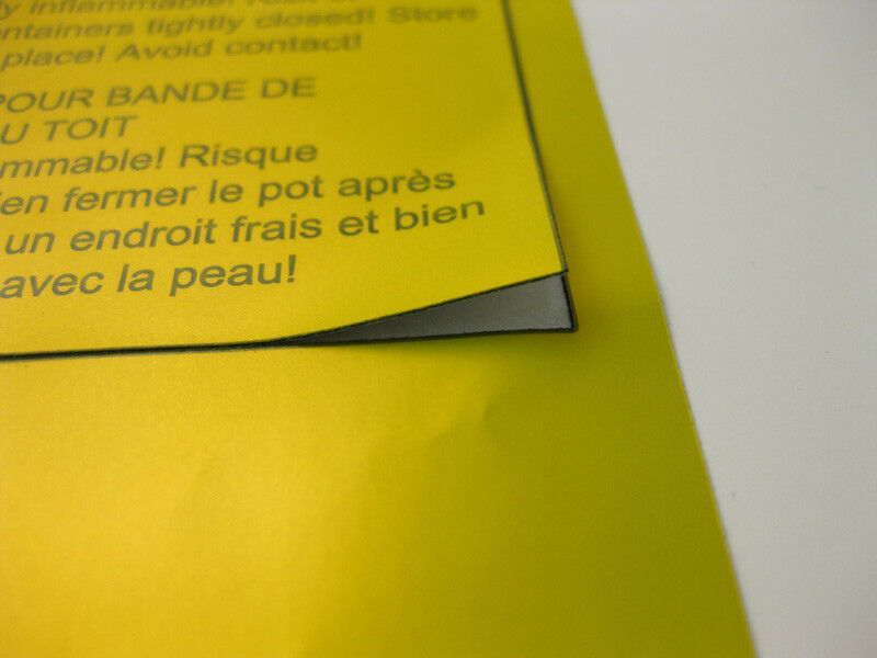 Beispiel Folienbeschriftung auf Umschlagsfolie – neben der Funktion des Beschriftens kann der Laserstrahl auch die Labels in passender Größe ausschneiden. (Bild: ACI Laser)
