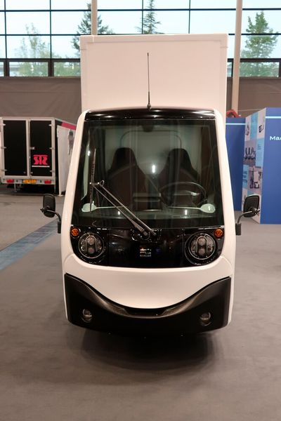 Der Sevic V500e ist ein elektrischer, variabler Leichtttansporter für die letzte Meile. (Bild: Simon/»kfz-betrieb«)