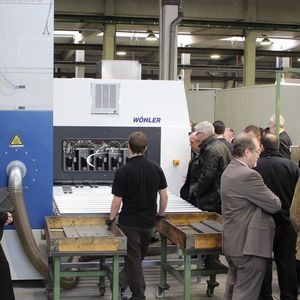 Die erste Hausmesse bei Wöhler Brush Tech lockte zahlreiche Besucher an.