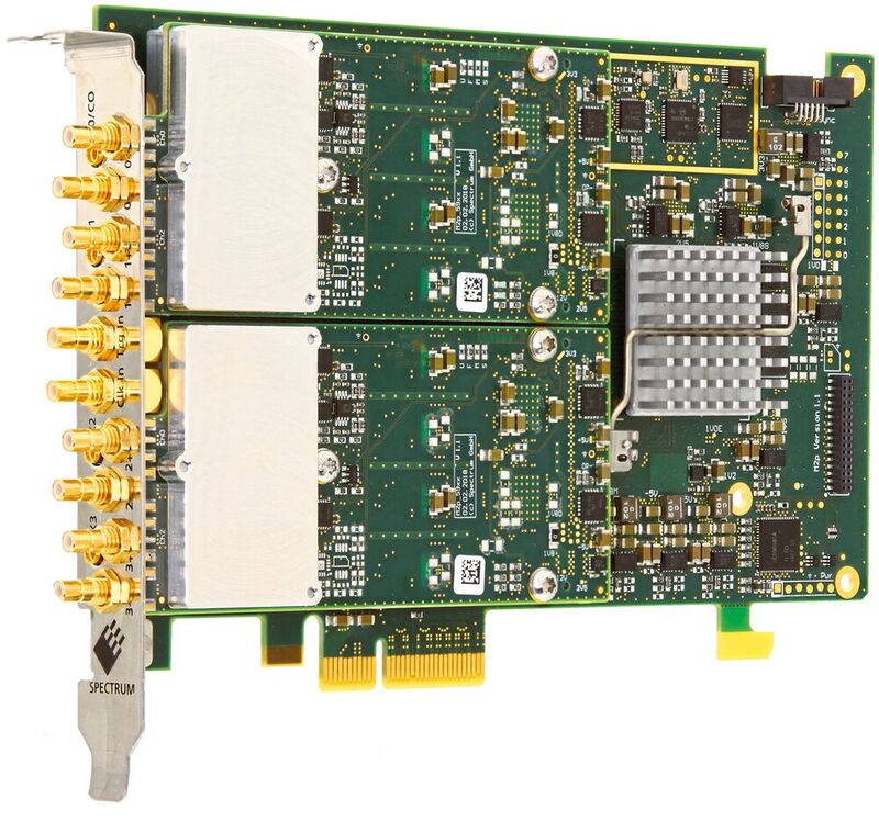 Für die Enwicklung haben die Wissenschaftler der Fachhochschulen Ulm und Heilbronn auf die PCIe-Digitizer-Karte des Typs M2p.5926-x4 von Spectrum zurückgegriffen.