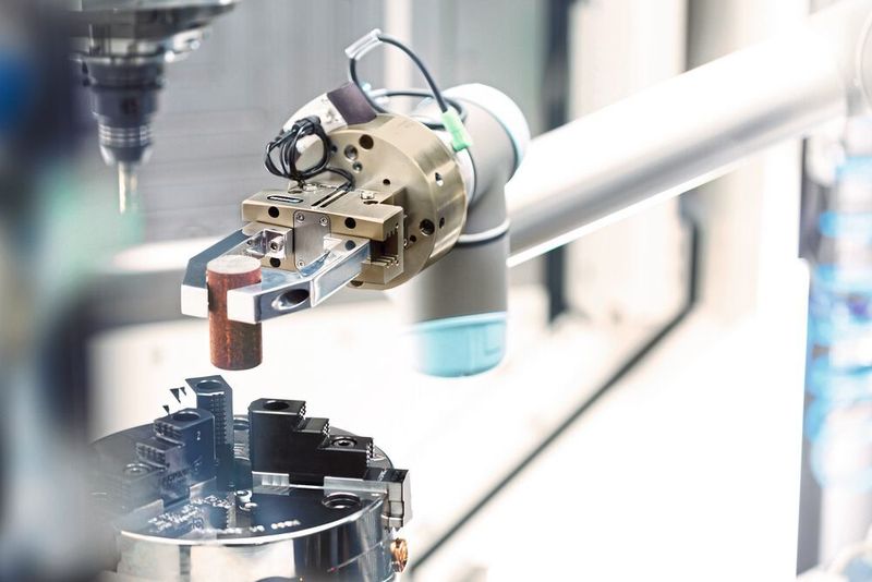 The system enables particularly simple and cost-effective machine loading. (Schunk)