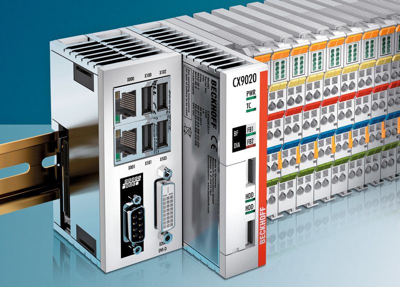 Bild 1: Dieser Embedded-PC ist mit einem 1-GHz-ARM-Cortex-A8-Prozessor ausgestattet. (Bild: Beckhoff)