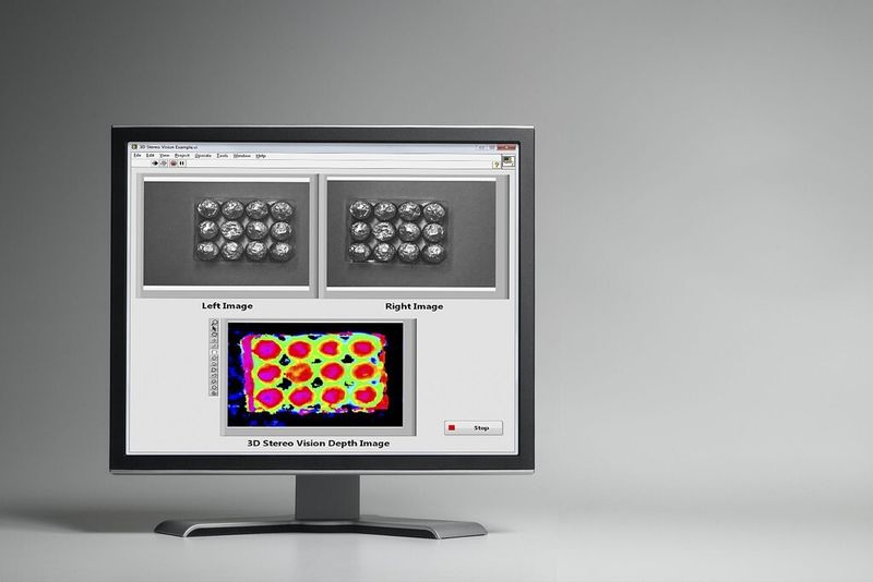 National Instruments stellt 3D-Bildverarbeitung in NI LabVIEW für nahtlose Hard- und Softwareintegration vor: Von bildverarbeitungsgestützter Motorsteuerung bis hin zu hochpräziser Bildgebung ermöglicht die Systemdesignsoftware NI LabVIEW Ingenieuren den Zugang zu 3D-Bildverarbeitung, da Hard- und Softwarewerkzeuge für dreidimensionale Anwendungen nahtlos in einer grafischen Entwicklungsumgebung integriert werden können.Mit dem NI Vision Development Module 2012 können Ingenieure die Gesamtkosten senken, die Systemflexibilität erhöhen und die Leistung bei der Entwicklung von Systemen für Robotik-, Prüf- und Überwachungsanwendungen steigern. (Bild: National Instruments)