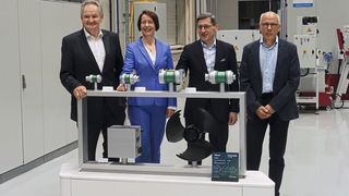 Der Vorstand der EBM-Papst-Gruppe zeigt sich zufrieden mit der derzeitigen Unternehmensentwicklung. (Bild: Stefanie Michel)