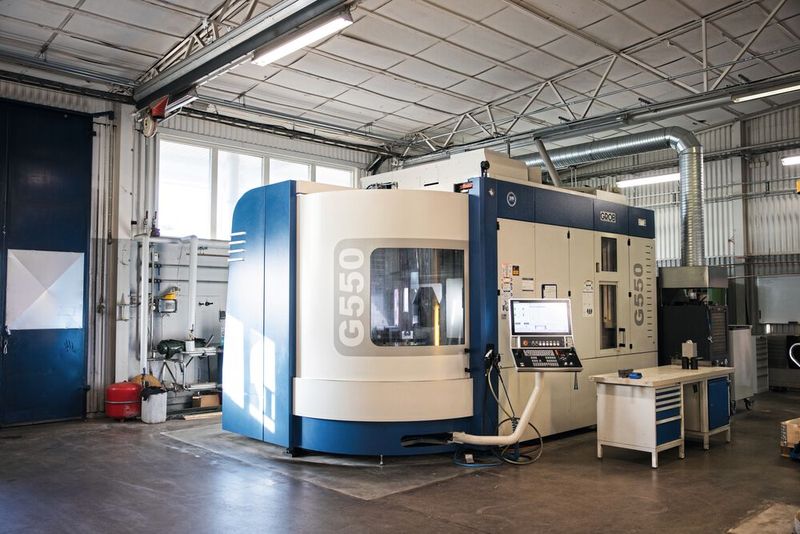 The G550 from Grob is the perfect choice for Formteknik Värnamo. (Source: Grob-Werke)