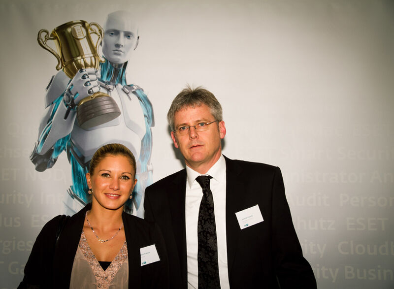 Kathrin Prantner (E-SEC GmbH), Joachim Feuerle (CSS Computer Software Service) (Archiv: Vogel Business Media)