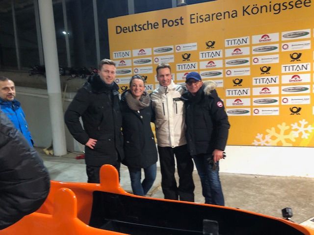 (v. l.) Dimi Schewtschenko (Aconis), Stefanie Trabitzsch (ADN), Jürgen Milski und Heiko von Soosten (Acronis). (Vogel IT-Medien GmbH)