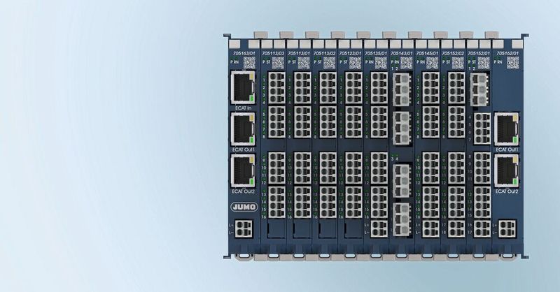 Das Automatisierungssystem Varitron ist die zentrale Schaltstelle für die Steuerung und Überwachung aller Messgrößen im Rechenzentrum.  (Bild: Jumo)