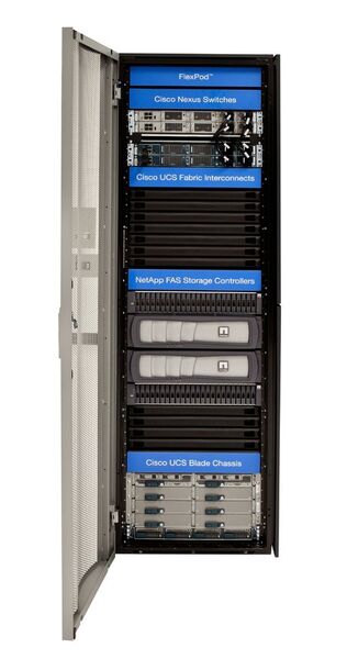 Gemeinsam mit Cisco hat NetApp die Lösung FlexPod Datacenter entwickelt. (Bild: NetApp)