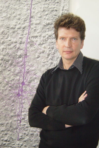 Henry Markramest le coordinateur du Human Brain Project  et directeur de la HBP Brain Simulation Division. (Image: EPFL)