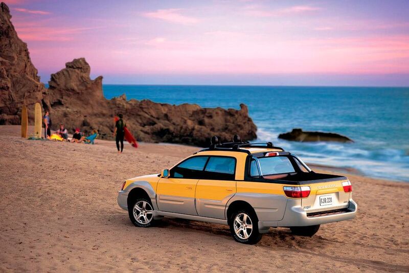 Der Subaru Baja ab 2002. (Subaru)