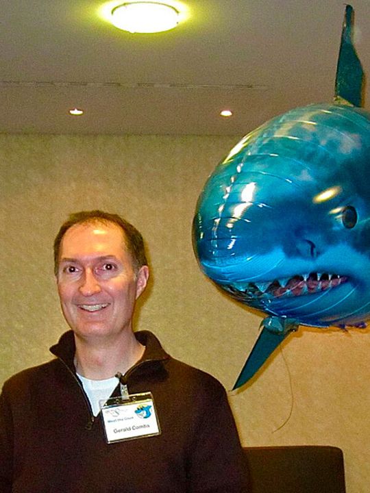 Der Kopf hinter Wireshark: Gerald Combs, heute Director of Open-Source Projects at Sysdig, auf einer Veranstaltung 2021 in Zürich.(Bild:  © netsniffing.ch)